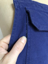 Load image into Gallery viewer, vintage 1970s French moleskin overalls workwear