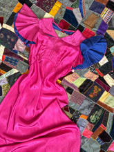 Load image into Gallery viewer, vintage 1930s pink taffeta gown {m-L}