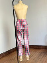 Load image into Gallery viewer, vintage 1950s plaid pants {xs}