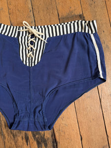 vintage 1940s swim trunks