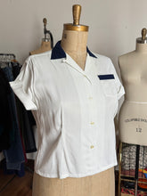 Load image into Gallery viewer, vintage 1950s women’s bowling shirt