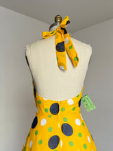 Load image into Gallery viewer, NOS vintage 1970s halter dress {s}