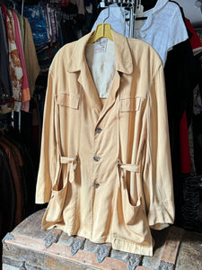 vintage 1951 Malta rayon leisure jacket