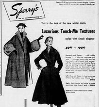 Load image into Gallery viewer, vintage 1950s grey two-tone coat {up to XL}