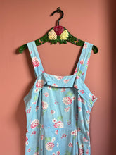 Load image into Gallery viewer, vintage 1940s floral sun dress {XL}