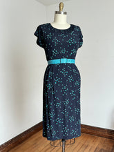 Load image into Gallery viewer, vintage 1940s rayon novelty dress {M/L}