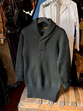 Load image into Gallery viewer, vintage 1910s 20s shawl collar knit pullover sweater