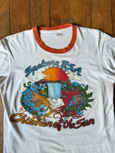 Load image into Gallery viewer, vintage 1970s Spokane Washington ringer t shirt