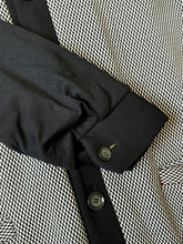 Load image into Gallery viewer, vintage 1960s black and white leisure jacket