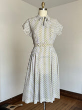 Load image into Gallery viewer, vintage 1940s rayon dress {m}
