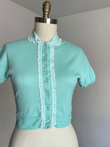 vintage 1950s cardigan sweater {M-L}