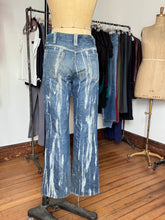 Load image into Gallery viewer, vintage 1960s GWG Kings hippie altered denim jeans 32"W