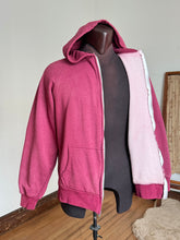 Load image into Gallery viewer, vintage 1980s MacGregor thermal zip up hoodie sweatshirt