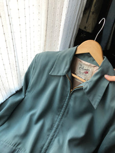 vintage 1940s 50s rayon leisure jacket