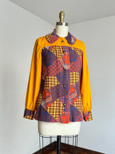 Load image into Gallery viewer, vintage 1960s smock blouse {s/m}