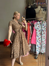 Load image into Gallery viewer, vintage 1950s Jerry Gilden dress set {xs}
