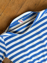 Load image into Gallery viewer, vintage 1950s 60s cotton striped long sleeve t shirt {xs-m}