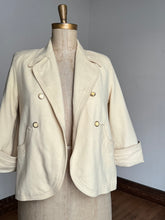 Load image into Gallery viewer, vintage 1950s cream cropped swing coat {up to XL}