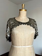 Load image into Gallery viewer, vintage 1930s French sequin cape