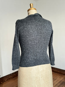 vintage 1950s Shaggy Shetland pullover sweater {L-1X}