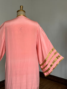 AS-IS vintage 1920s silk robe