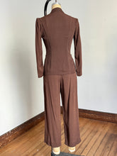Load image into Gallery viewer, vintage 1940s leisure suit {xs} 40s pant suit slack suit