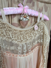 Load image into Gallery viewer, vintage 1900s silk nightgown {m}