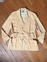 Load image into Gallery viewer, vintage 1951 Malta rayon leisure jacket