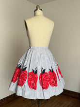 Load image into Gallery viewer, vintage 1950s 60s bandana print skirt {s/m}