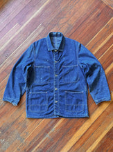 Load image into Gallery viewer, vintage 1950s King of the Road denim chore coat