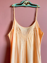 Load image into Gallery viewer, vintage 1930s silk slip nightgown {m/l}