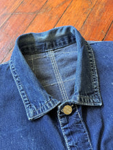 Load image into Gallery viewer, vintage 1950s King of the Road denim chore coat