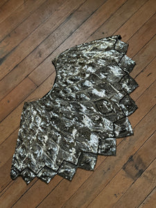 vintage 1930s French sequin cape