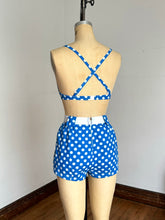 Load image into Gallery viewer, vintage 1960s polka dot bikini {xs-s}