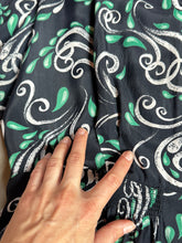 Load image into Gallery viewer, vintage 1940s novelty cold rayon dress {1X}