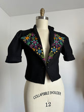 Load image into Gallery viewer, vintage 1930s embroidered jacket {s}