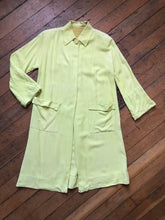 Load image into Gallery viewer, vintage 1940s chartreuse jacket {m}