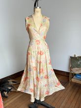 Load image into Gallery viewer, vintage 1930s pongee beach pajamas {m}