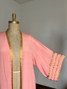 AS-IS vintage 1920s silk robe