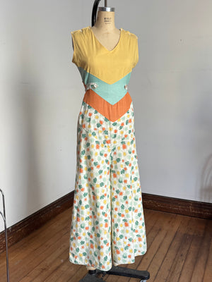 vintage 1930s beach pajamas {m}