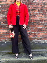 Load image into Gallery viewer, vintage 1940s red jacket {m/L}