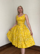 Load image into Gallery viewer, vintage 1950s Jerry Gilden sun dress {xs}