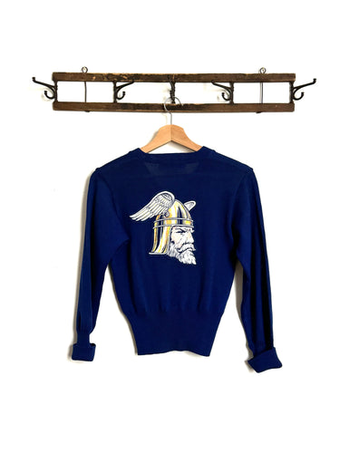 vintage 1950s varsity pullover sweater