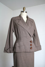 Load image into Gallery viewer, vintage 1940s Fred A. Block suit {s/m}
