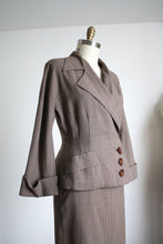 Load image into Gallery viewer, vintage 1940s Fred A. Block suit {s/m}