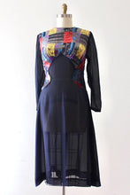 Load image into Gallery viewer, vintage 1930s devore velvet dress