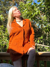 Load image into Gallery viewer, vintage 1960s shaggy knit long sweater {s-m}