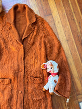 Load image into Gallery viewer, vintage 1960s shaggy knit long sweater {s-m}