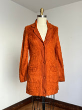 Load image into Gallery viewer, vintage 1960s shaggy knit long sweater {s-m}