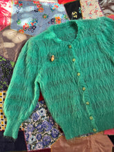 Load image into Gallery viewer, vintage 1980s mohair cardigan {m-XL}